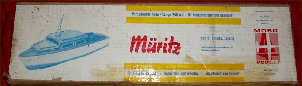 Baukasten der Müritz/Crafting kit of Mueritz-ship